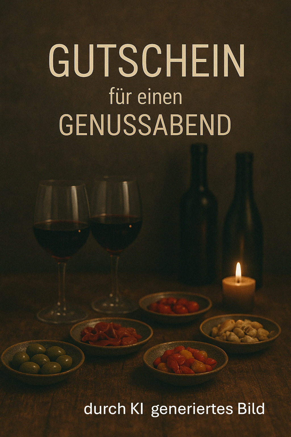 Gutschein für einen Genussabend nach Wahl